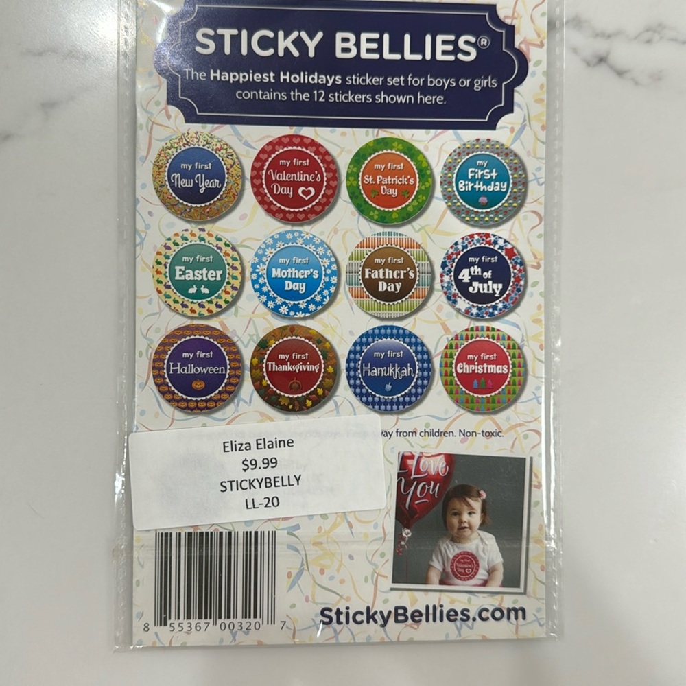 Sticky Bellies Holiday Set